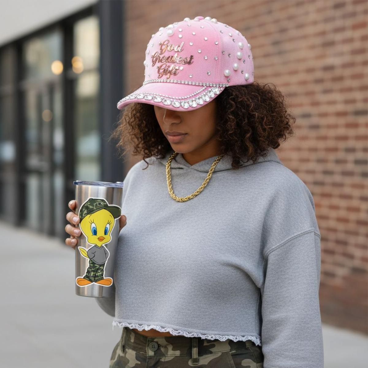 STL Plug Custom Hat — “God Greatest Gift”