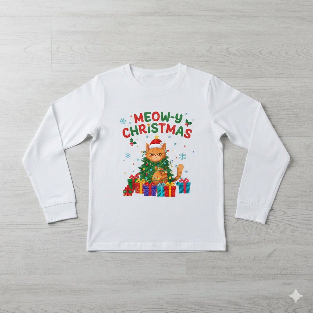 Personalized Family Photo Long Sleeve