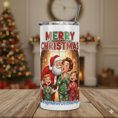 Custom Photo 20oz White Tumbler | Personalized Image Mug Gift