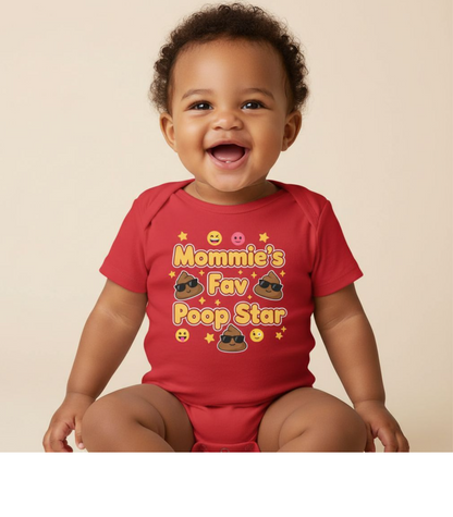 Mommies Litte Poop Star Onesie