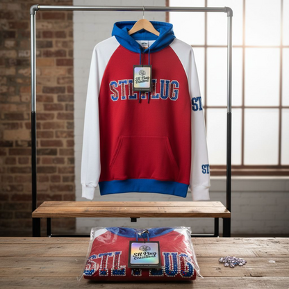 Custom Rhinestone Hoodie