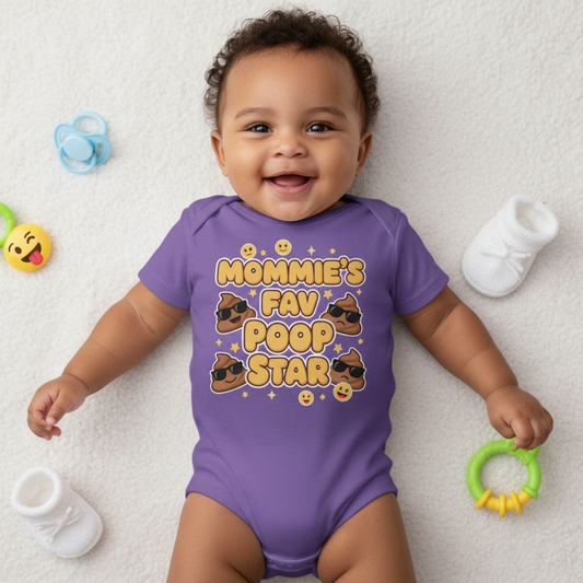 Mommies Litte Poop Star Onesie