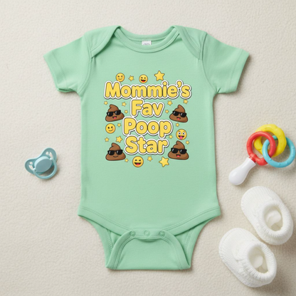 Mommies Litte Poop Star Onesie