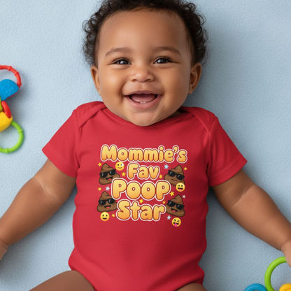 Mommies Litte Poop Star Onesie