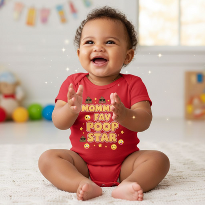 Mommies Litte Poop Star Onesie