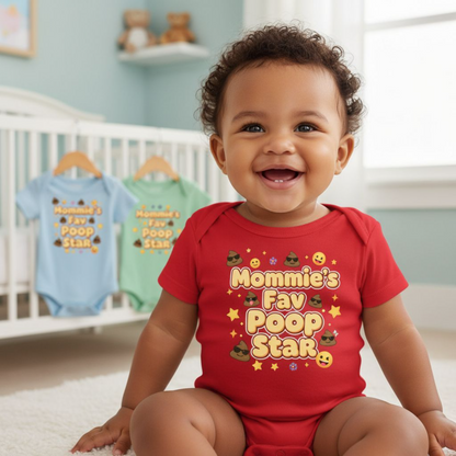 Mommies Litte Poop Star Onesie