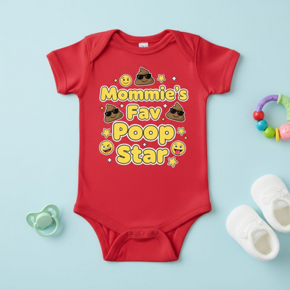 Mommies Litte Poop Star Onesie