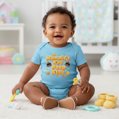 Mommies Litte Poop Star Onesie