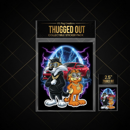 STL Plug Creations Sticker Pack — Electric Shock at the Arch